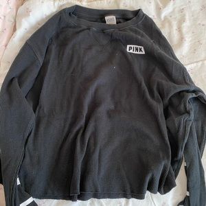 Victoria’s Secret PINK waffle tee long sleeve shirt
